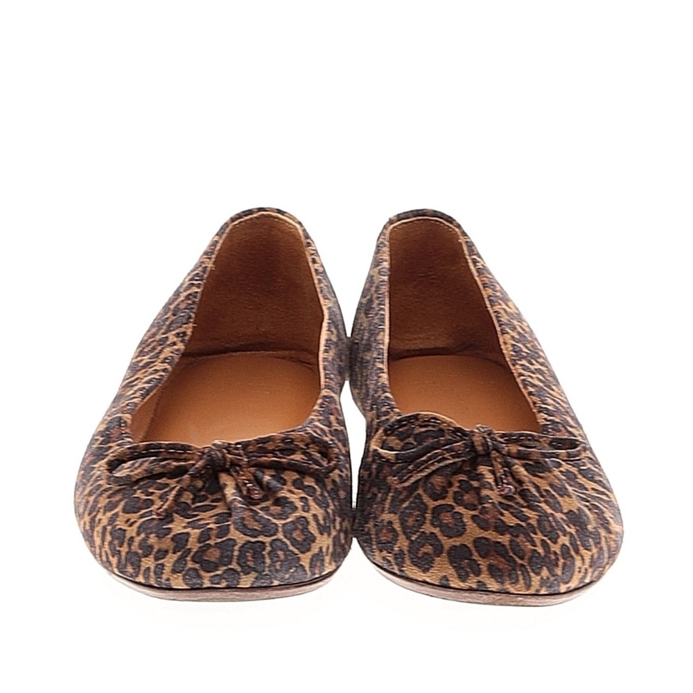 Sézane Agathe Low Ballerinas in Leopard FR 36 / US 5 - Picture 9 of 12